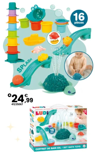 Coffret de bain XXL LUDI