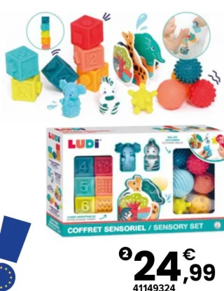 Coffret sensoriel jungle Ludi