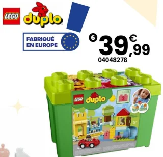 10914 La boîte de briques deluxe Lego Duplo