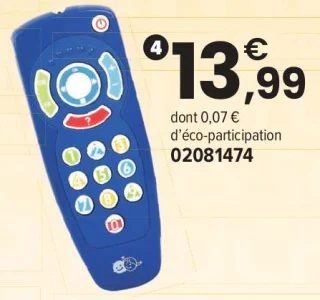 Ma première télécommande t'mimi