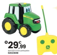 TOMY Johnny le tracteur radiocommandé