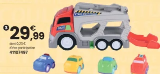 Mon camion transporteur de véhicules