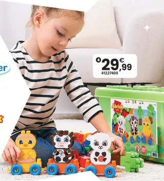 Baril ferme 250 pièces Abrick Écoiffier