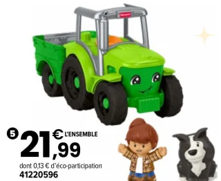 Fisher-Price Le Tracteur des Little People