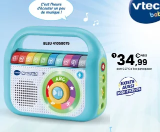 Enceinte enfant Music'Kid Vtech Baby