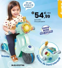 Porteur scooter interactif 3 en 1 Vtech Baby