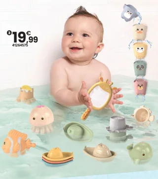 Coffret jeux de bain t'mimi