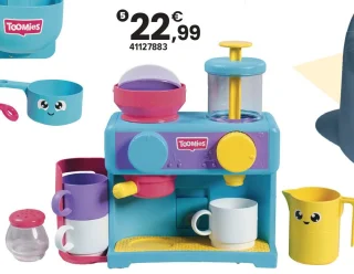 Ma machine à café de bain Toomies