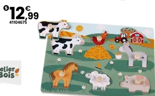 Puzzle Les animaux de la ferme