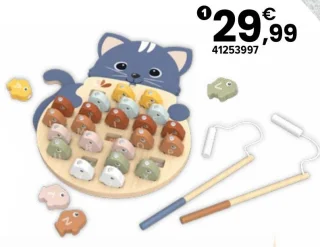 Jeu de pêche alphabet Speedy Monkey