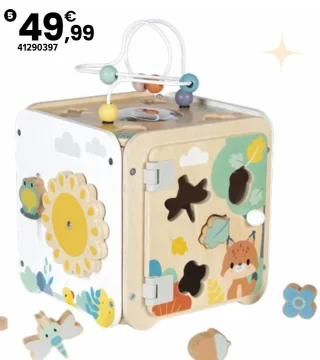 Pure - Grand cube multi activités Janod