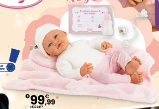 Poupée Rose nouveau-né réaliste Corolle