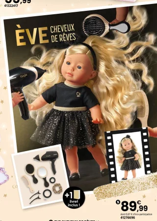 Poupée Eve Cheveux de rêves Corolle