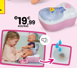 Toilettes pour poupée Baby Born