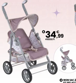 Super poussette pour poupée