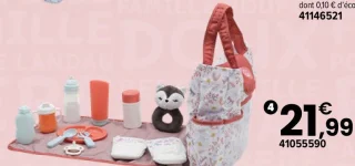 Mon sac à langer et ses accessoires