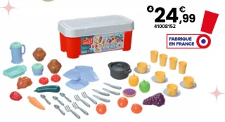 Coffret dinette 50 pièces