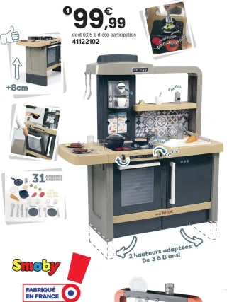 Cuisine évolutive Tefal Smoby