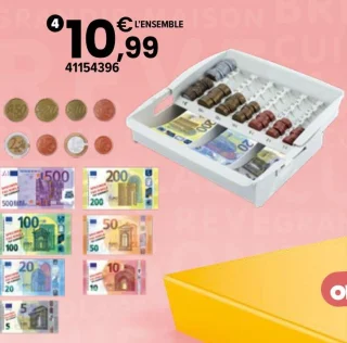 Monnayeur de pièces et billets