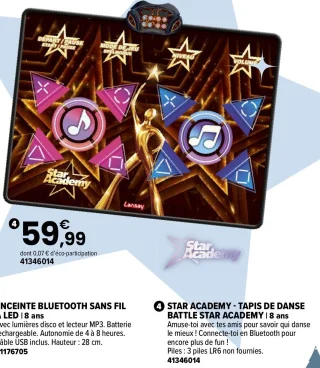 Star Academy - Tapis de danse Battle Star Academy Lansay