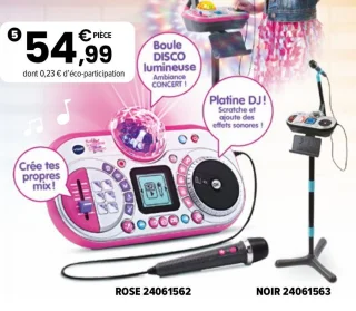 Micro studio enfant Kidi Superstar DJ Studio Vtech