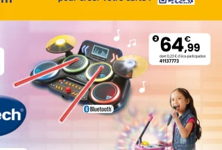 Batterie enfant Kidi DJ Drums Vtech