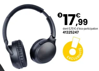 Casque audio sans fil
