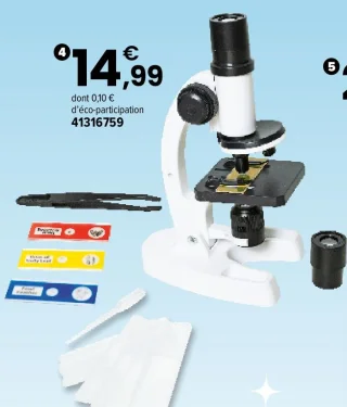 Microscope découverte Le LABO des CURIEUX
