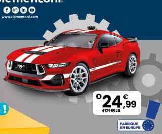 Coffret de construction Ford Mustang GT Clementoni