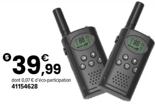 Talkies-walkies 3 km rechargeables VTech
