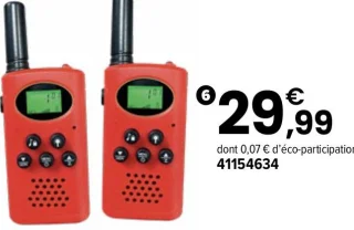 Talkies-walkies 3 km VTech