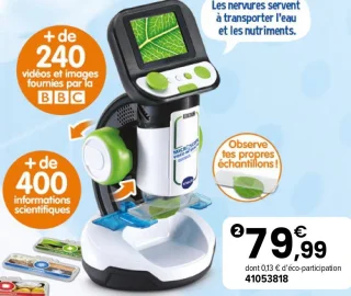 Genius XL - Microscope vidéo interactif VTech