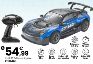 Voiture de course extrême RC Team City