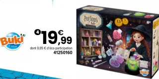 Coffret créatif Labo Potions Buki France