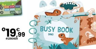 Jeu éducatif Busy Book Dino