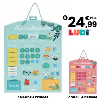 Mon calendrier Ludi