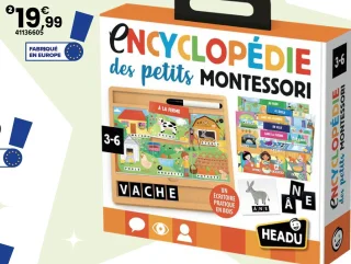 ENCYCLOPÉDIE DES PETITS MONTESSORI | 3 ans Headu