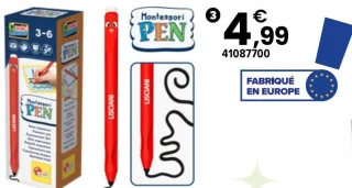 STYLO MONTESSORI | 3 ans Lisciani