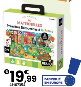 LA MAISON DES MATERNELLES - PREMIÈRES DÉCOUVERTES À LA FERME | 2 ans Headu