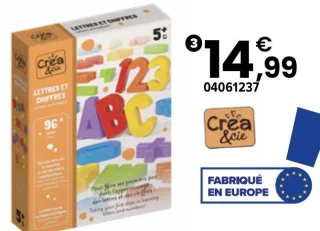 Créa & Cie Lettres et chiffres