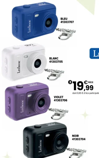 Mini appareil photo digital avec porte-clés Lexibook