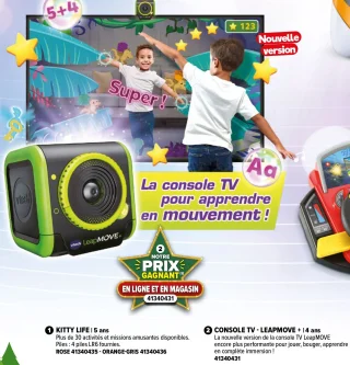 Console TV Vtech LeapMOVE+