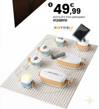 Le kit expert de l'électricité Kidyelec Kidywolf
