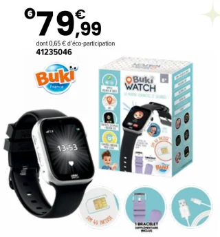 Montre connectée Buki Watch GPS Buki
