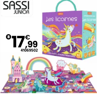 Q-Box Les Licornes Sassi Junior