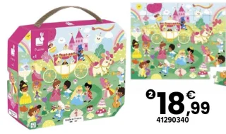 Janod Puzzle Les Princesses