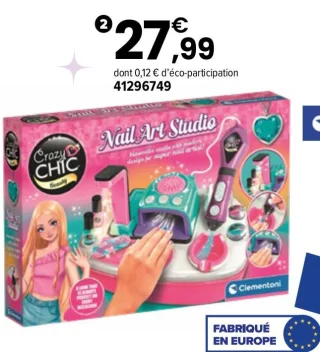 Nail Art Studio Crazy Chic Clementoni