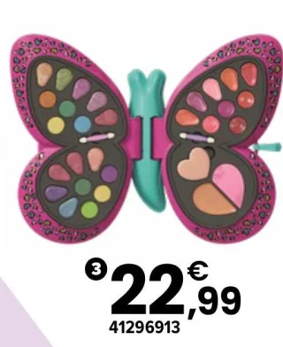 Coffret maquillage papillon