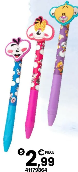 Stylo effaçable 2D Diddl