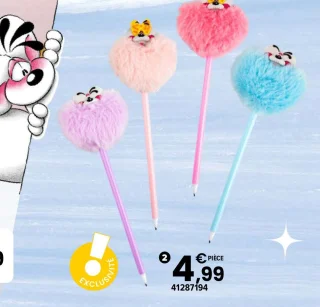 Stylo pompon Diddl